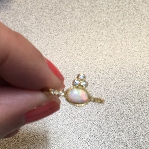 Opal fashion ring